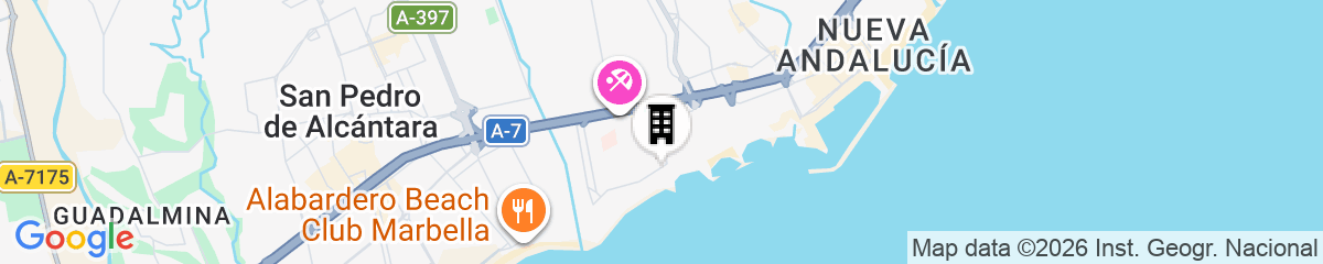 Map for Gran Hotel Guadalpin Banus