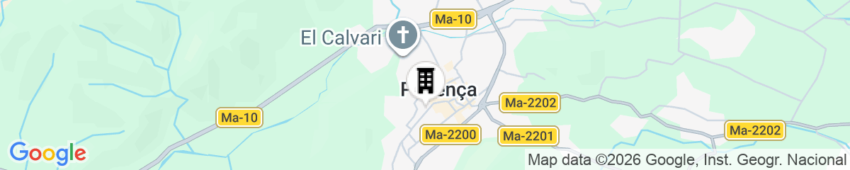 Map for Can Aulí Luxury Retreat