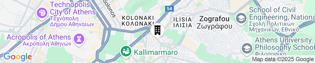 Map for Divani Caravel