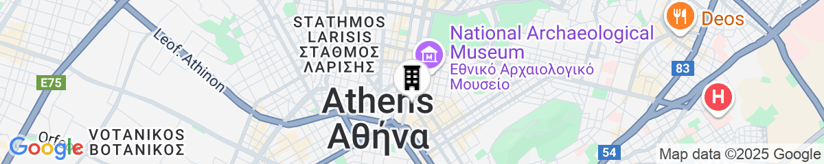 Map for Athens Key Hotel, Trademark Collection by Wyndham