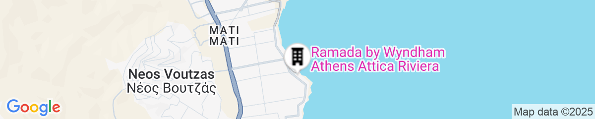 Map for Ramada by Wyndham , Athens Club Attica Riviera