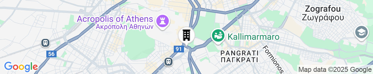 Map for Royal Olympic Hotel