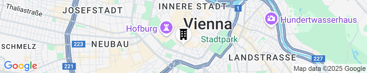 Map for Hotel Sacher Wien