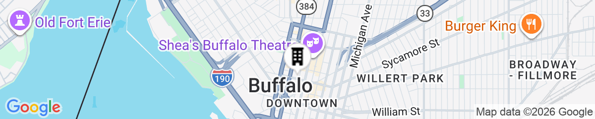 Map for Curtiss Hotel, an Ascend Collection Hotel