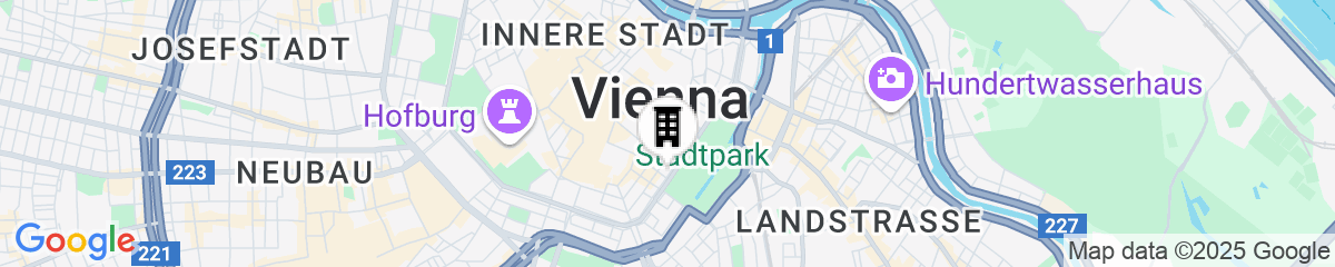 Map for Almanac Palais Vienna