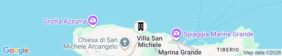 Map for Caesar Augustus, Relais & Chateaux Hotel