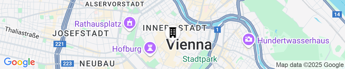 Map for DO & CO Hotel Vienna