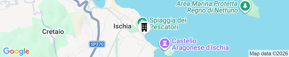 Map for Miramare E Castello Hotel