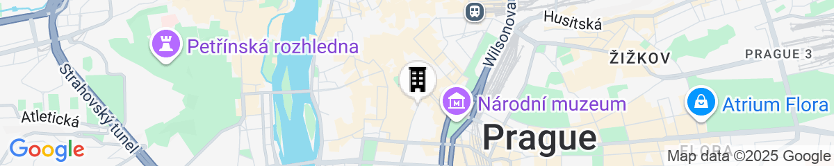 Map for Almanac X Alcron Prague
