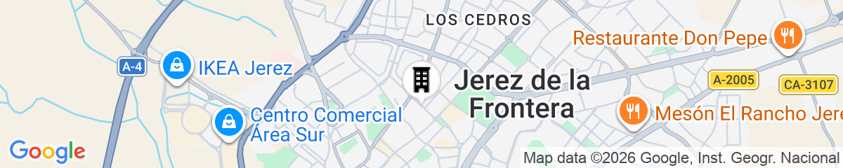 Map for Hotel Villa Jerez