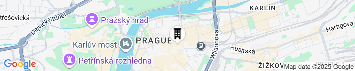 Map for Grand Hotel Bohemia