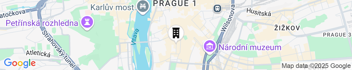 Map for Michelangelo Grand Hotel Prague