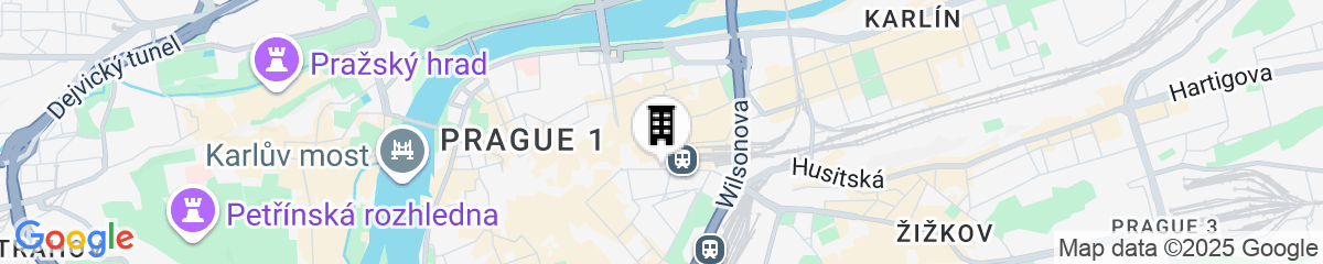 Map for The Grand Mark Prague - The Leading Hotels of the World