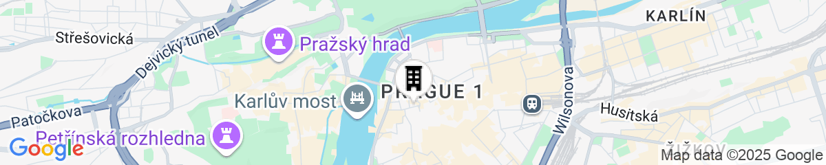 Map for The Emblem Prague Hotel - Preferred Hotels & Resorts