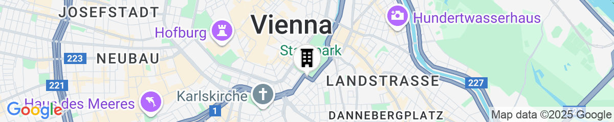 Map for InterContinental Vienna by IHG