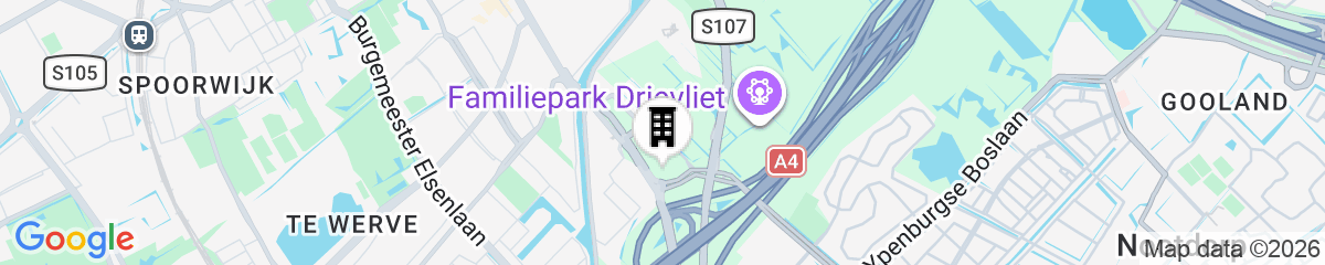 Map for Restaurant, Hotel & Spa Savarin