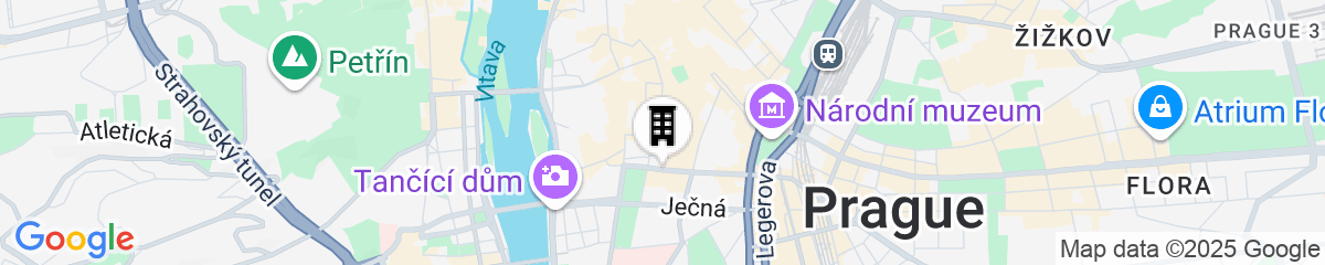 Map for Radisson Blu Hotel, Prague