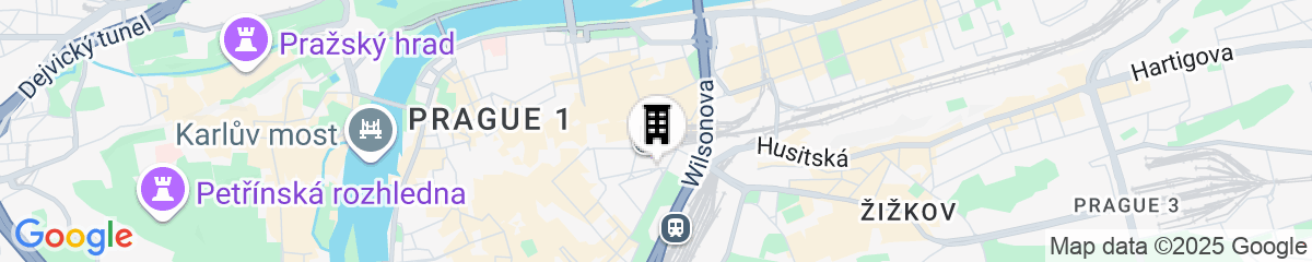 Map for NH Collection Prague Carlo IV