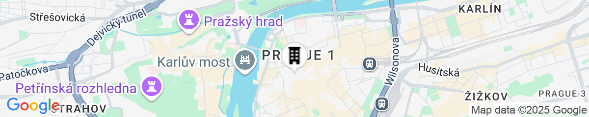 Map for Hotel U Prince Prague by BHG