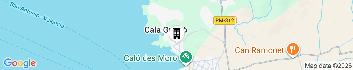 Map for OKU Ibiza