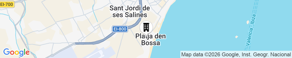 Map for BLESS Ibiza The Site - New Opening 2026