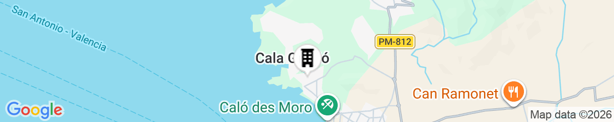 Map for The Signature Level at TRS Ibiza Hotel - Adults Only
