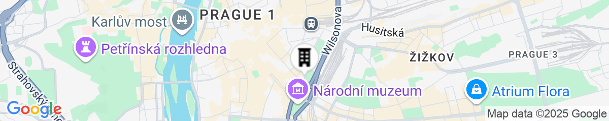 Map for Esplanade Hotel Prague