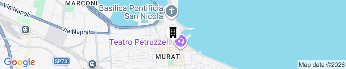 Map for Bra Hotel Bari