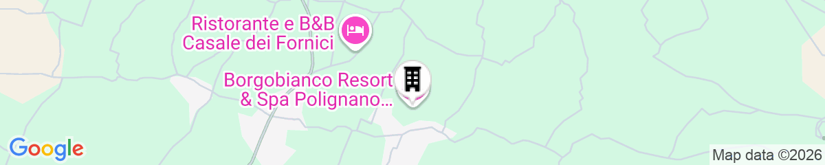 Map for Borgobianco Resort & Spa Polignano - MGallery Collection