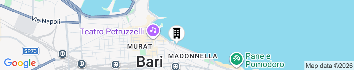 Map for JR Hotels Bari Grande Albergo delle Nazioni