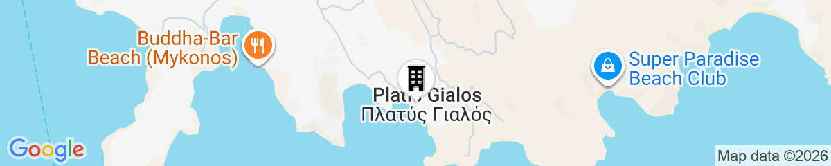 Map for Thalassa Boutique Hotel - Adults Only