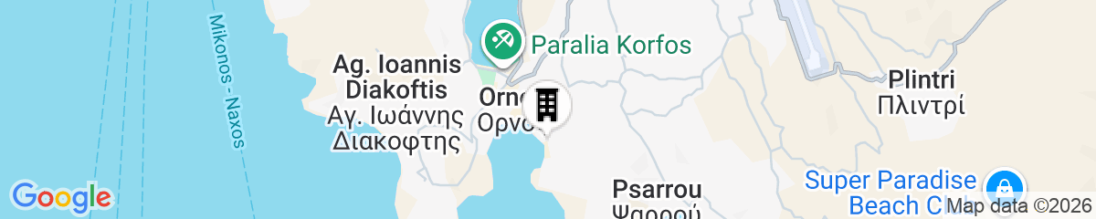 Map for Once in Mykonos - Designed for Adults