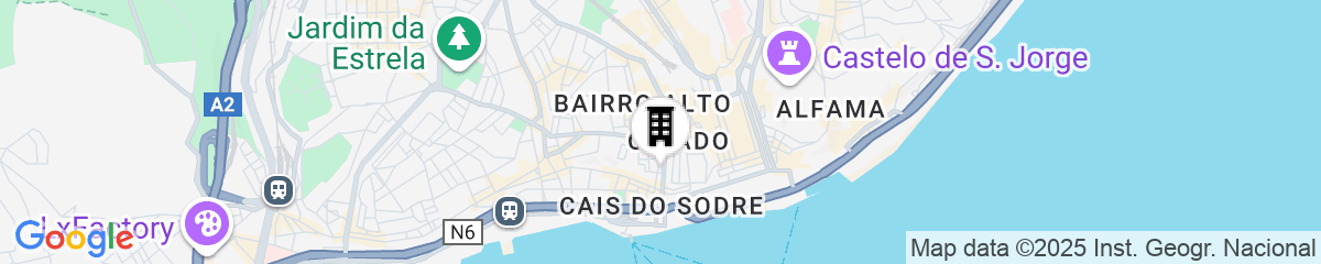 Map for Martinhal Lisbon Chiado