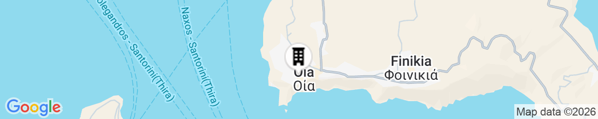 Map for Andronis Boutique Hotel