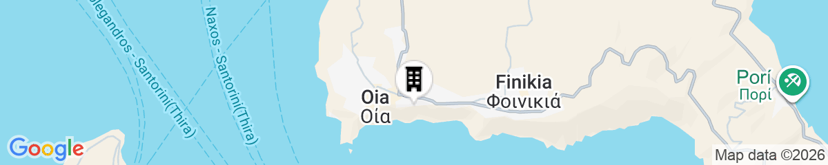 Map for Andronis Luxury Suites