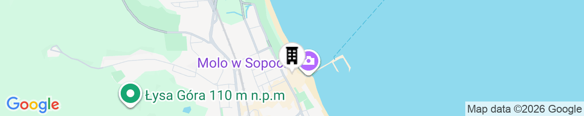 Map for Sheraton Sopot Hotel