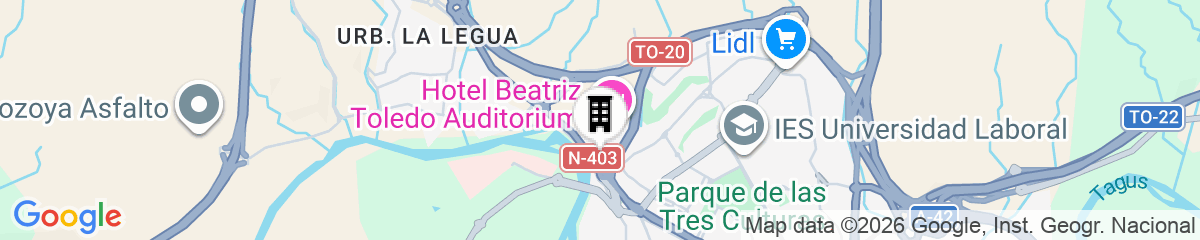 Map for Eurostars Palacio Buenavista