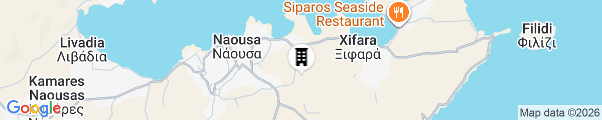 Map for Ovea Paros
