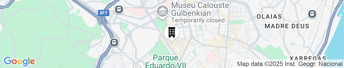 Map for Hotel Real Palacio