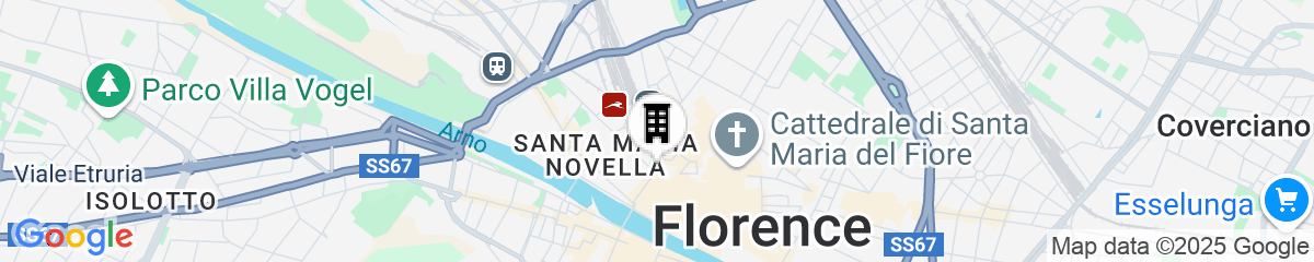 Map for The Place Firenze