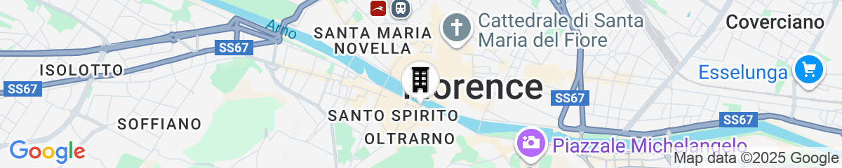 Map for Hotel Lungarno - Lungarno Collection