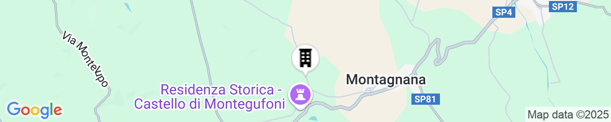 Map for Villa Le Calvane