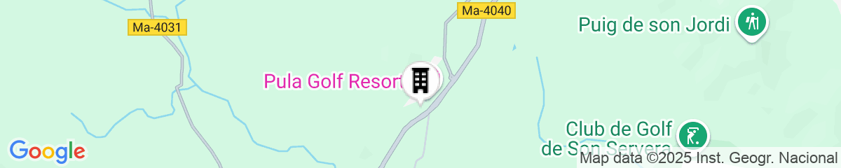 Map for Pula Suites Boutique Resort