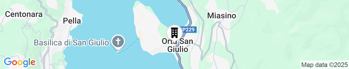 Map for Relais & Chateaux Villa Crespi