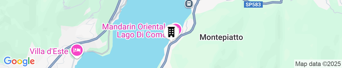 Map for Mandarin Oriental, Lago di Como