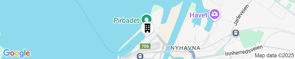 Map for Clarion Hotel Trondheim