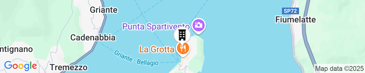 Map for Grand Hotel Villa Serbelloni