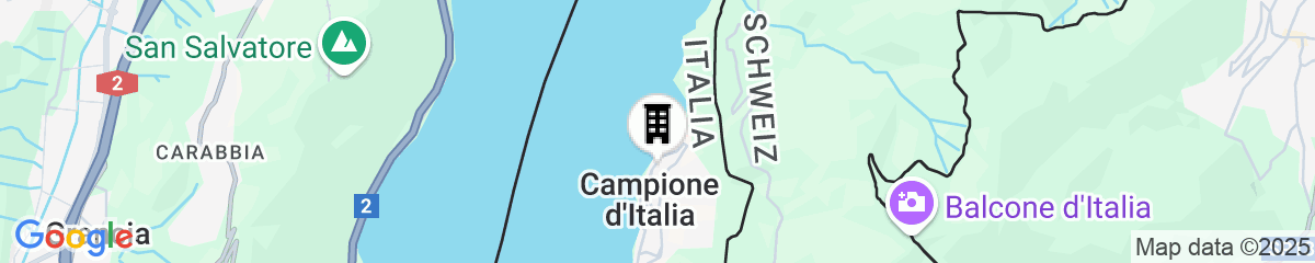 Map for Grand Hotel Campione