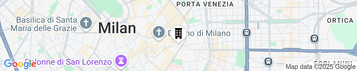 Map for NH Collection Milano President