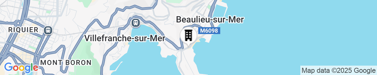 Map for Hotel Royal Riviera